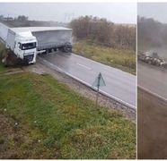 Cine sunt victimele accidentului groaznic de pe E85. Un politician AUR și prietenul său au murit striviți de TIR